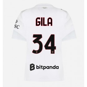 AC Milan Mario Gila #34 Borta Kläder Dam 2026-27 Kortärmad